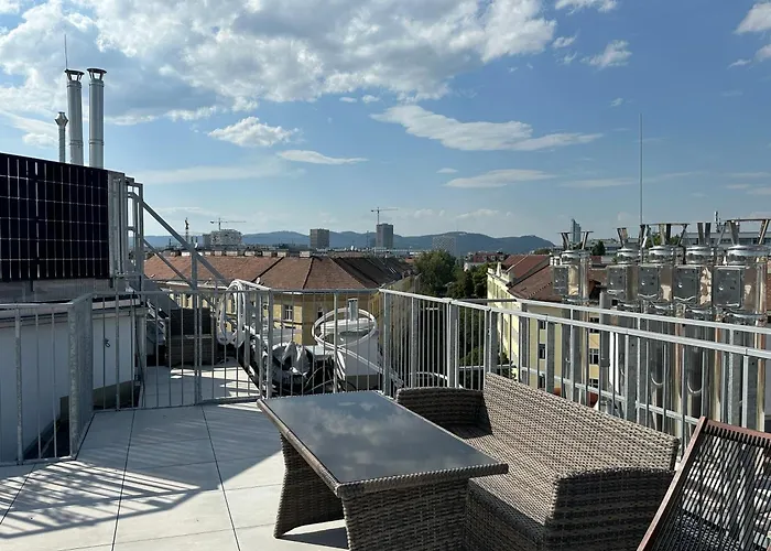 Apartmán Feelhome-dachterrasse-4 Gaeste-wifi *
